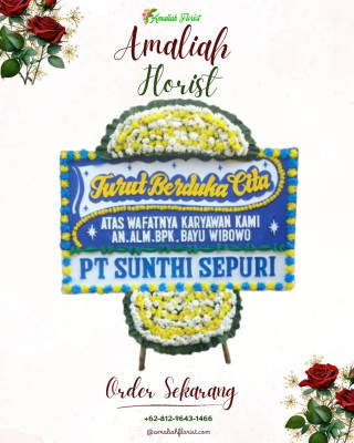 Papan Bunga Duka di Sanga Sanga