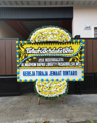 Papan Bunga Duka di Sanga Sanga