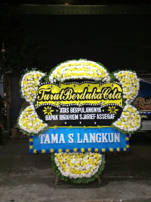 Papan Bunga Duka di Sanga Sanga